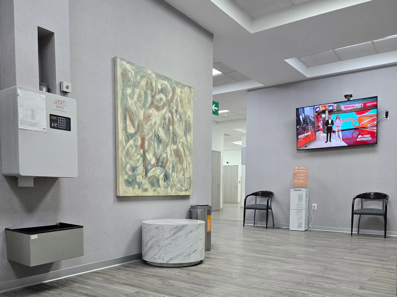 Sala de espera del Hospital Ángeles Lindavista